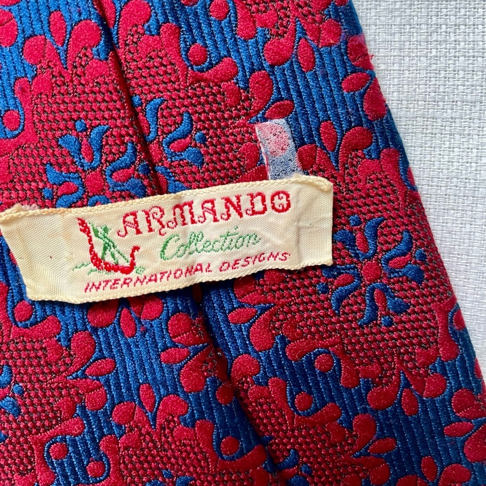 Vintage Armando Tie - Picture 5 of 5
